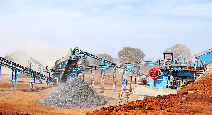 sand processing plant