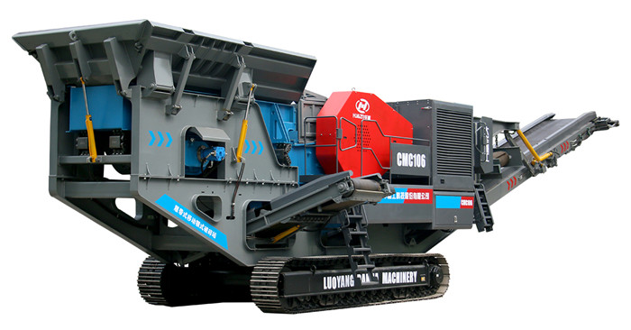 crawler type mobile crusher