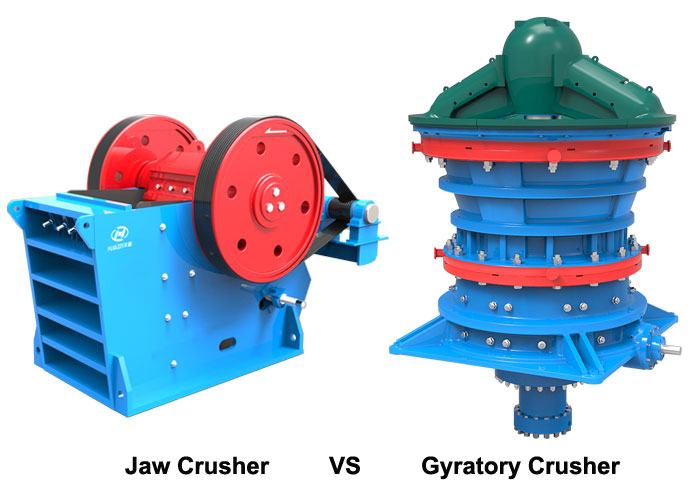 Jaw Crusher VS Gyratory Crusher