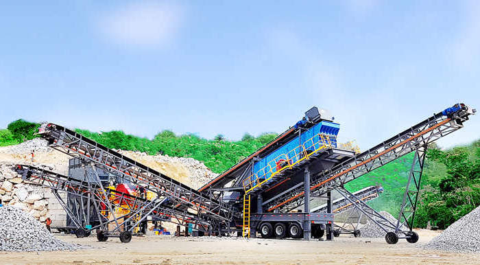 mobile stone crusher