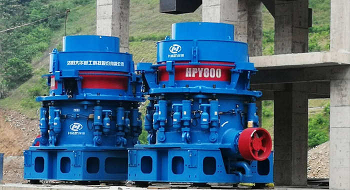 output of cone crusher