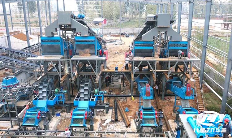 River Pebble Sand Production Line