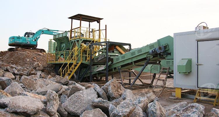 Construction Waste Crushing Plant