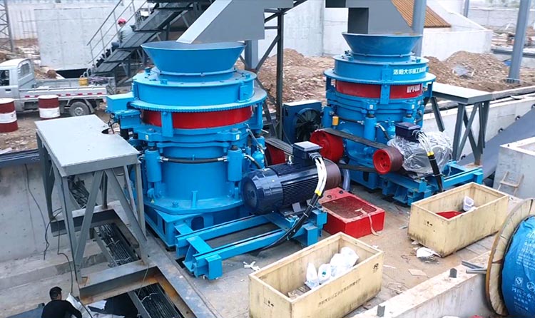 multi-cylinder cone crusher