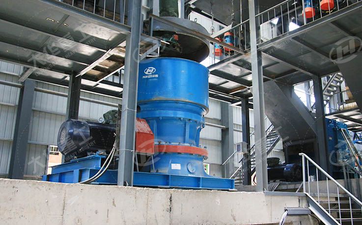 pebble cone crushing plant