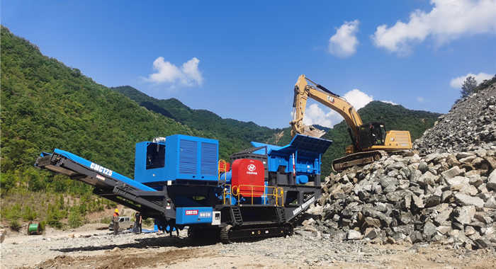 Mobile Jaw Crushing Plant