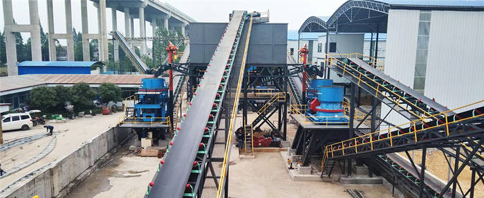 pebble stone crushing plant