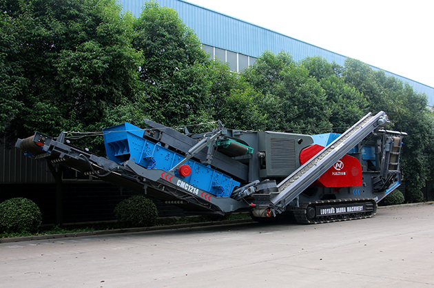 crawler mobile crusher machine impact crusher