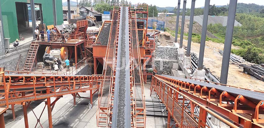 iron ore crusher line