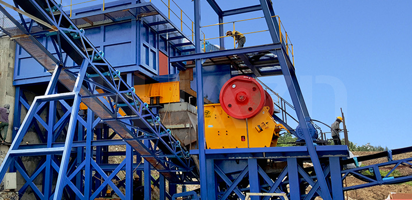 stone crushing production line