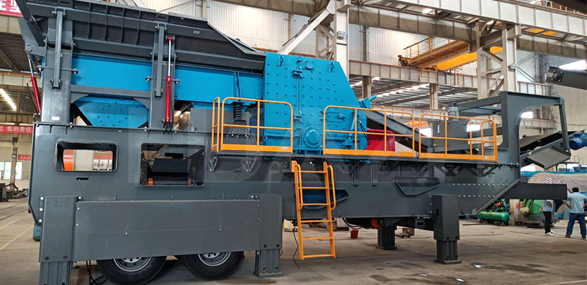 mobile crusher plant