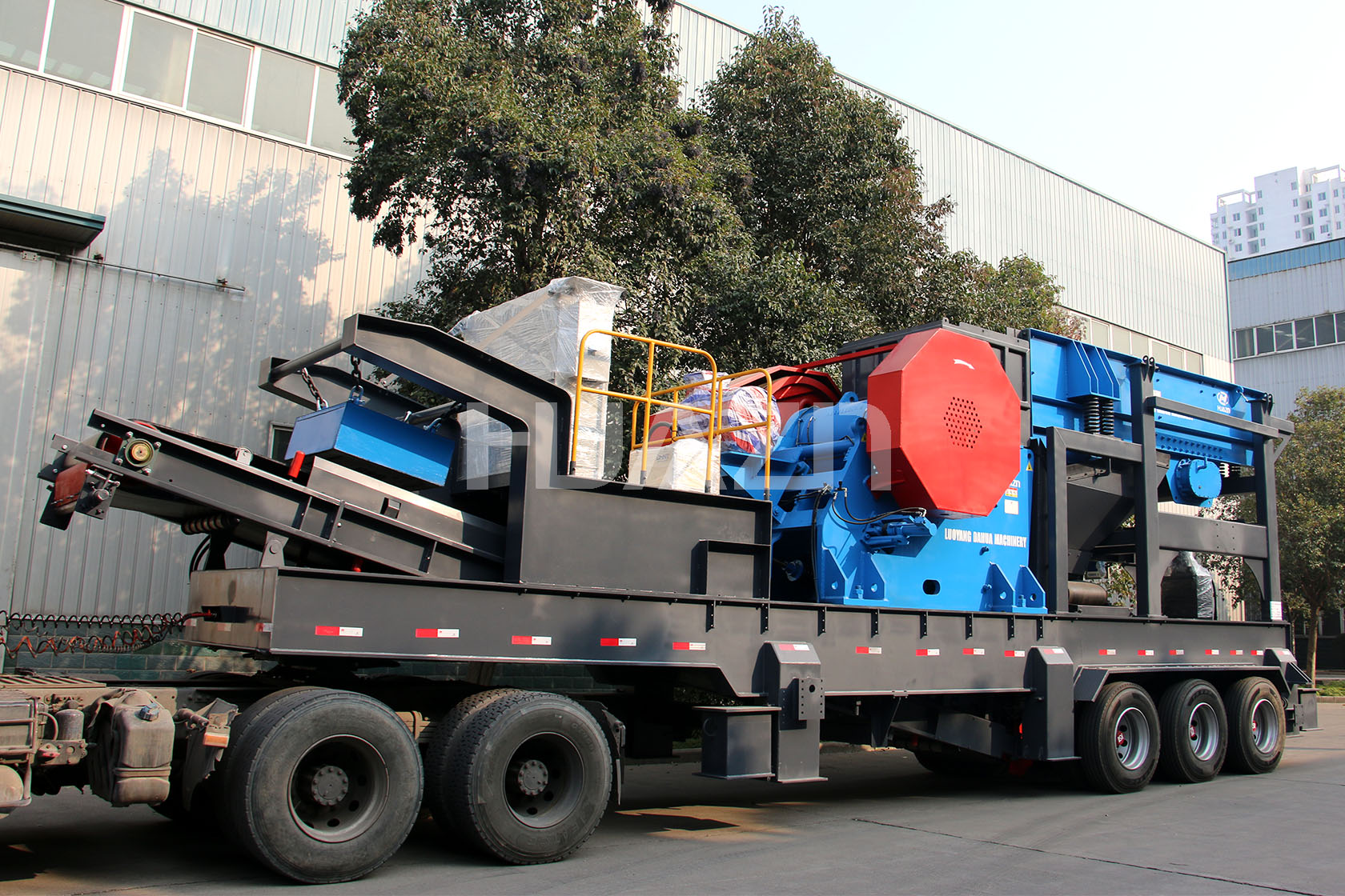 mobile jaw crusher