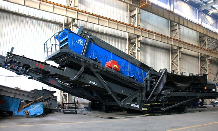 mobile screening plant