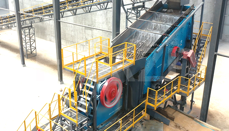 vibrating screen for stone crusher