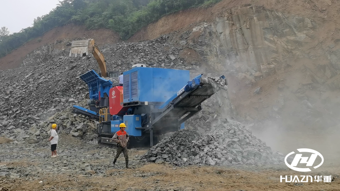 450 T/H Olivine Mobile Crushing Plant Project Case