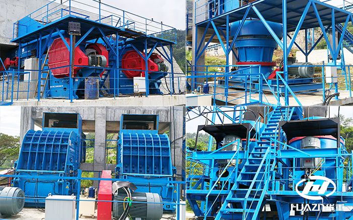 100tph sand and gravel aggregate production line 