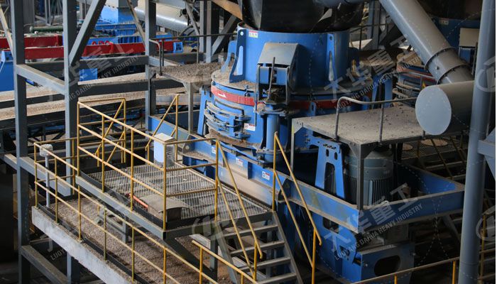 Vertical Shaft Impact Crusher for Processing Granite
